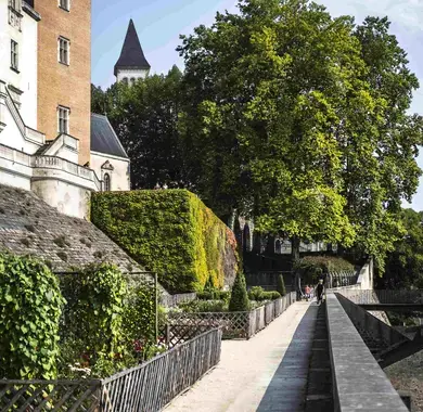 Le parc du château de Pau