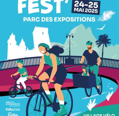Pau Vélo Fest' - 24 et 25 mai - Parc des Expositions de Pau