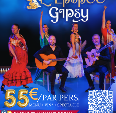 Visuel affiche epopée gipsy au Royal Lounge