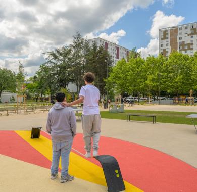 Parc Kennedy en mai 2025