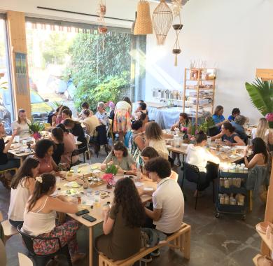 Soirée peinture sur céramique & apéro