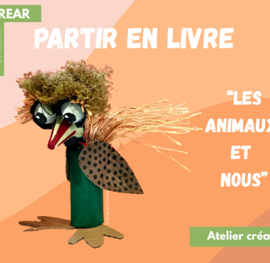 Une marionnette d'oiseau