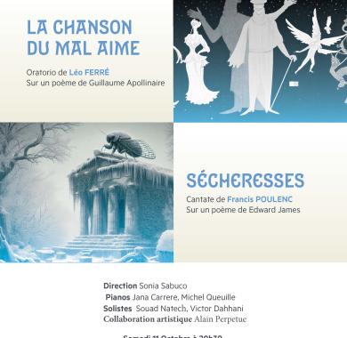 Affiche du concert à Jurançon