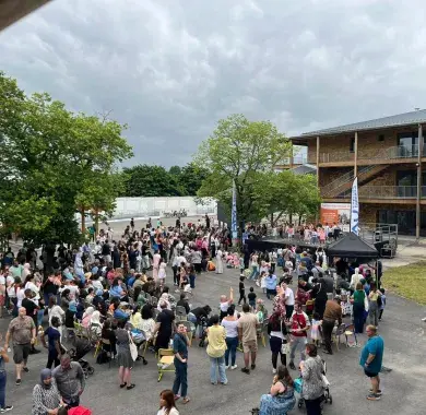 Inauguration de l'école Marancy en juin 2025