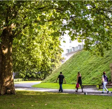 Parcours autour du château 