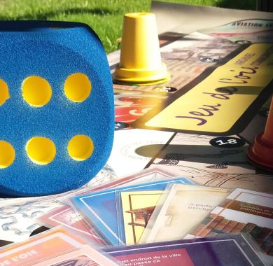 Jeu de l’oie à la Bibliothèque patrimoniale 