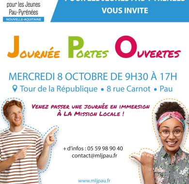 Affiche JPO Mission Locale