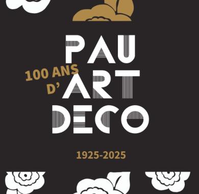 affiche de l'exposition Pau 100 ans d'Art déco