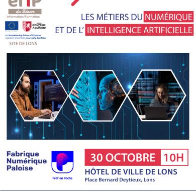 Visuel portrait numérique IA