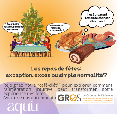 Café discussion: Les repas de fêtes: exception, excès ou simple normalité ?