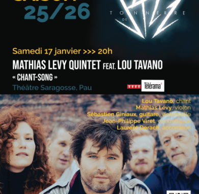 Mathias Levy quintet feat. Lou Tavano « Chant-Song »