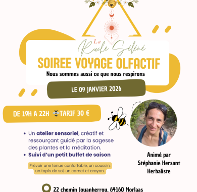 Soirée Voyage Olfactif et Buffet de saison