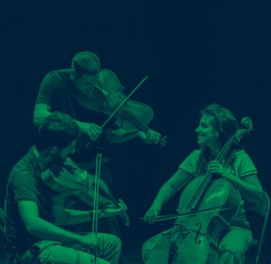 Sortie de résidence - Théorie des Cordes - CERC