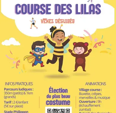 Course des Lilas 1 er mars - Evénement familial - Déguisés ou non !