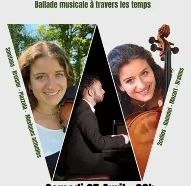 Affiche concert trio Marbore 25/04/2026