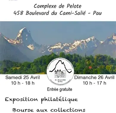 25-26 Avril 2026 - Exposition et Bourse aux collections - Complexe de pelote à Pau