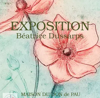 Exposition d'aquarelles et de gravures du 1 au 27 mars 2026, à la maison du don de Pau