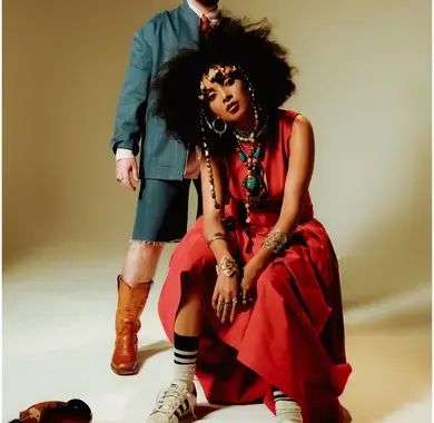 Hewan Gebrewold, chanteuse Ethiopienne et Théo Ceccaldi violoniste français de jazz