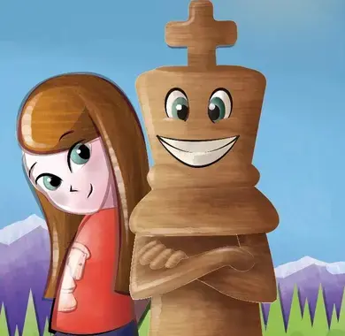 Roi et enfant, devant les Pyrénées