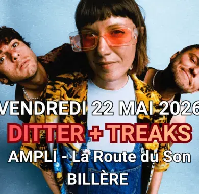DITTER + TREAKS à AMPLI