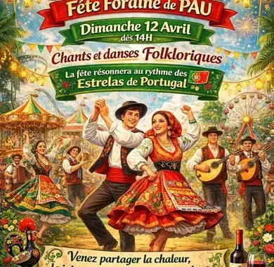 Le Portugal s'invite sur la fête foraine le dimanche 12 avril à partir de 14h00 !!