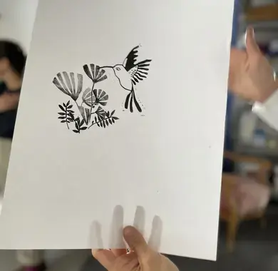 Atelier de linogravure