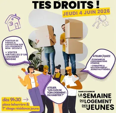 Ton toit, tes droits ! Le 4 juin place Laherrère