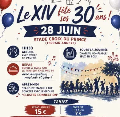 Le XIV fête ses 30 ans