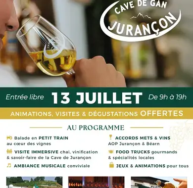 Affiche Portes Ouvertes Cave de Jurançon