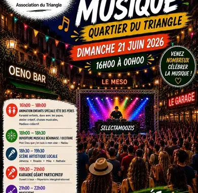 Fêtons la Fête de la Musique ensemble ! Venez nombreux !