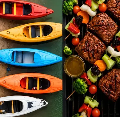 Location kayak, paddle et afterwork