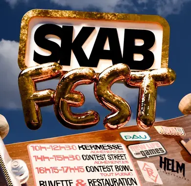 AFFICHE SKAB FEST