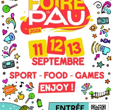 Affiche Foire de Pau 2026