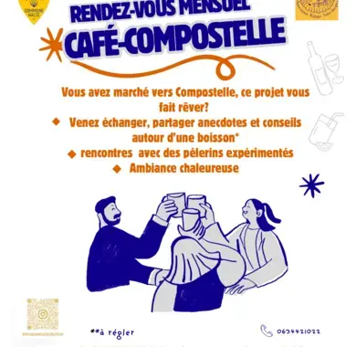 Café compostelle mensuel Lescar