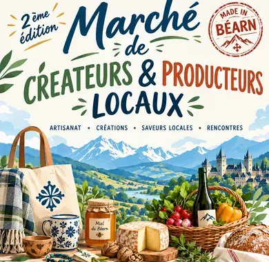 Marché de créateurs et producteurs locaux, jeudi 15 octobre 2026, 35 rue montpensier à partir de 14h