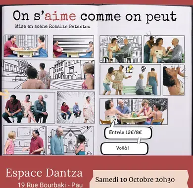 théatre Cie Pièce jointe à l'espace dantza