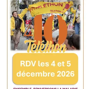 40eme TELETHON: Renversons la maladie