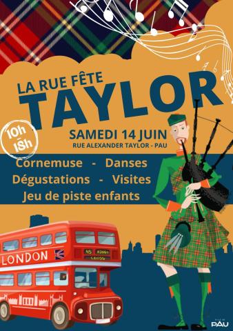 la rue fête Taylor