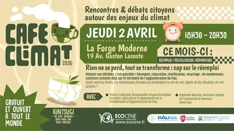 Café Climat - réemploi