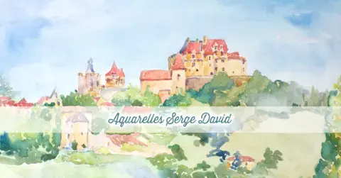 aquarelles Serge DAVID