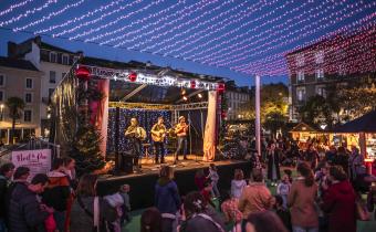 La place Clemenceau musicalisée