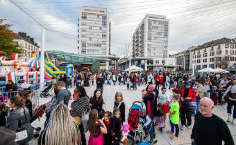 Animation commerciale place Clemenceau