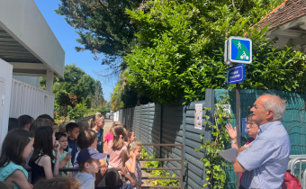 Une rue apaisée et colorée pour les élèves de l’école Les Lauriers