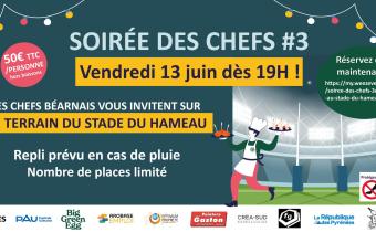 Soirée des chefs 3e édition