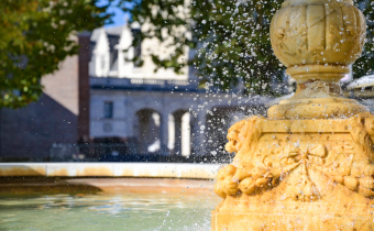 La fontaine du château de Pau