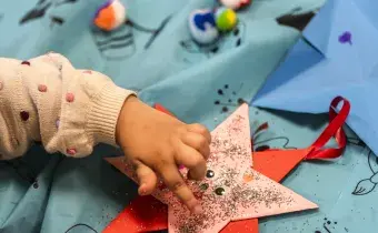 Noël dans les quartiers - créations manuelles