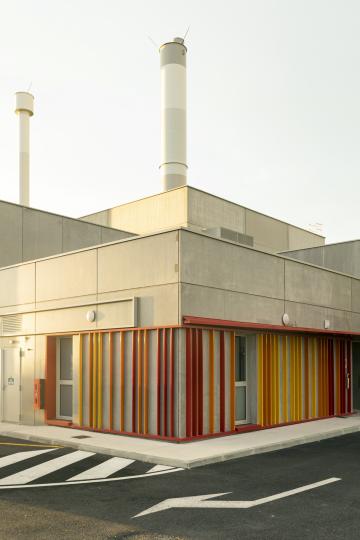 Usine du réseau de chaleur urbain