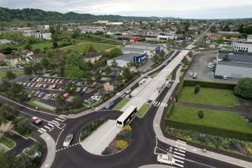 Chronobus : perspective du projet d’aménagement pour l’entrée Ouest de l’agglo