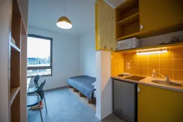 Chambre étudiante du pôle Laherrère