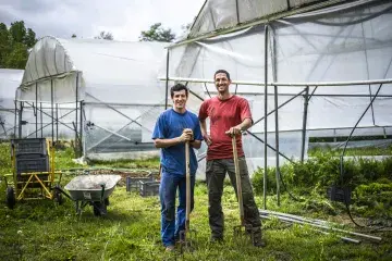 Luc Launay, le maraîcher bio de Saint Faust